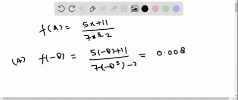 find-each-function-value-and-limit-use-infty-or-infty-where-appropriate-fxfrac5-x117-x3-2-a-f-8-b-f-