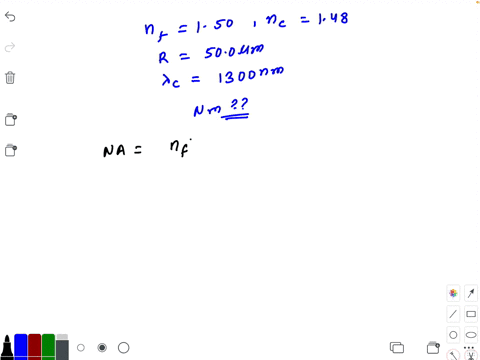 a-multimode-stepped-index-glass-fiber-has-a-core-index-of-150-and-a-cladding-index-of-148-given-that