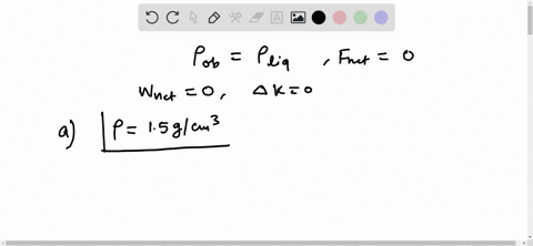 a-small-solid-ball-is-released-from-rest-while-fully-submerged-in-a-liquid-and-then-its-kinetic-cner