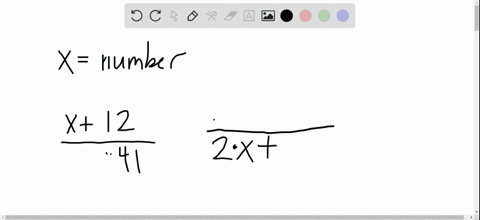 the quotient of a number and 9 times its reciprocal is 1