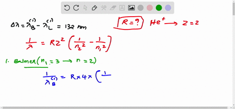 the-value-of-rydberg-constant-r-if-mathrmhe-ions-are-known-to-have-the-wavelength-difference-between