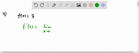 find-the-derivative-by-the-limit-process-fx7