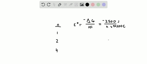 for-a-certain-cell-delta-gcirc250-mathrmkj-calculate-ecirc-if-n-is-a-1-b-2-c-4-comment-on-the-effe-2