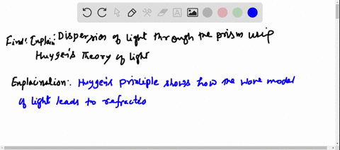 use-the-wave-model-of-light-to-explain-why-white-light-striking-a-side-of-a-triangular-prism-emerges