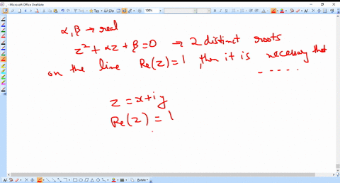 let-alpha-beta-be-real-and-z-be-a-complex-number-if-z2alpha-zbeta0-has-two-distinct-roots-on-the-lin