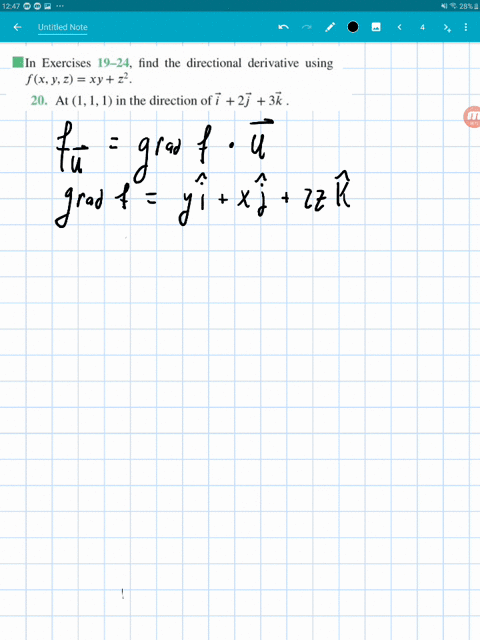 find-the-directional-derivative-using-fx-y-zx-yz2-at-111-in-the-direction-of-veci2-vecj3-veck