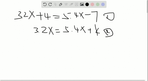 find-the-value-of-k-such-that-the-equations-are-equivalent-beginarrayr-32-x454-x-7-32-x54-xk-endarra
