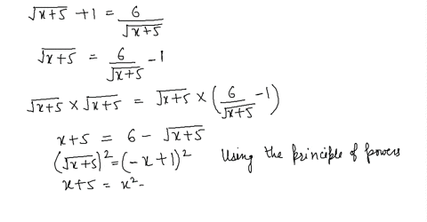 solve-sqrtx51frac6sqrtx5