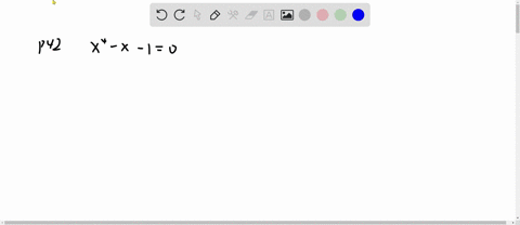 SOLVED:Use Maple's fsolve routine to solve the equations. x^4-x-1=0 ...
