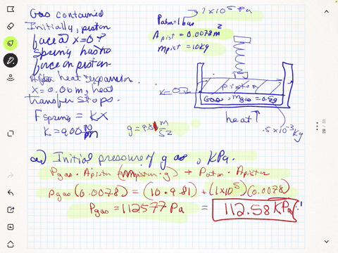 a-gas-contained-within-a-piston-cylinder-assembly-is-shown-in-fig-p246-initially-the-piston-face-is
