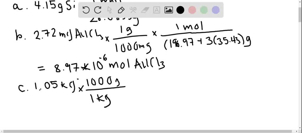 SOLVED:Using the average atomic masses given inside the front cover of ...