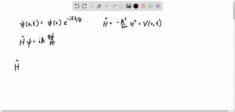 show-by-direct-substitution-into-the-schroedinger-equation-that-the-wave-function-psix-tpsix-e-i-e-t