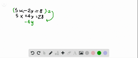 in-exercises-19-26-solve-the-system-by-elimination-beginarrayl3-x-2-y8-5-x4-y28endarray