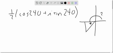 convert-each-complex-number-to-rectangular-form-frac12leftcos-240circi-sin-240circright