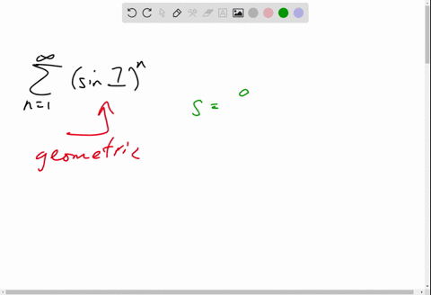 find-the-sum-of-the-convergent-series-sum_n1inftysin-1n
