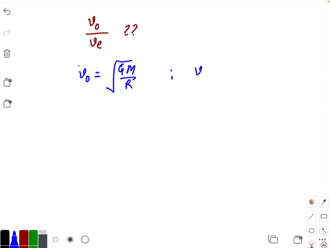the-ratio-of-orbital-velocity-of-an-earths-satellite-to-the-escape-velocity-of-the-same-earths-satel