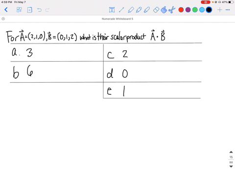 for-the-two-vectors-a210-and-b012-what-is-their-scalar-product-veca-cdot-vecb-a-b-6-c-2-d-e