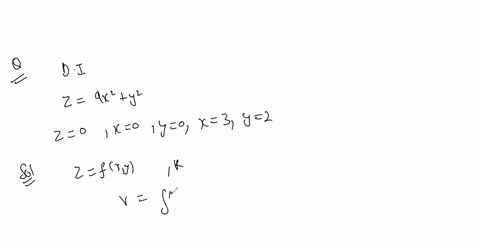 use-double-integration-to-find-the-volume-of-each-solid-the-solid-in-the-first-octant-bounded-abov-2