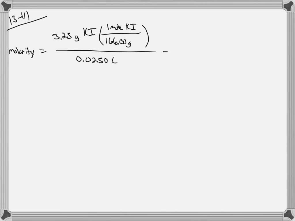 solved-to-what-final-volume-should-you-dilute-50-0-ml-of-a-5-00-m-ki