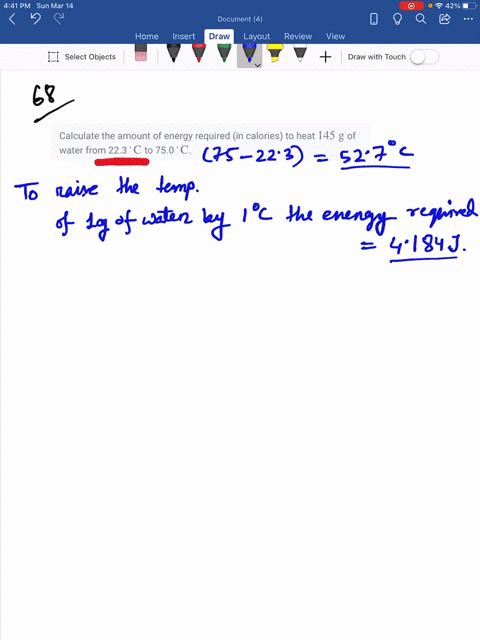 calculate-the-amount-of-energy-required-in-calories-to-heat-145-mathrmg-of-water-from-223-mathrmc-to