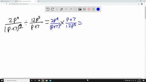 divide-frac2-p4p72frac12-p5p7