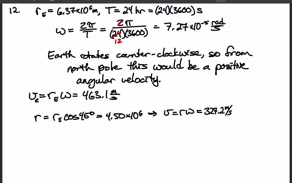 solved-the-earth-s-radius-is-6-37-10-m-it-rotates-once-every-24