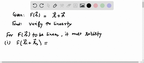 are-the-following-linear-vector-functions-prove-your-conclusions-using-72-mathbffmathbfrmathbfrmat-2