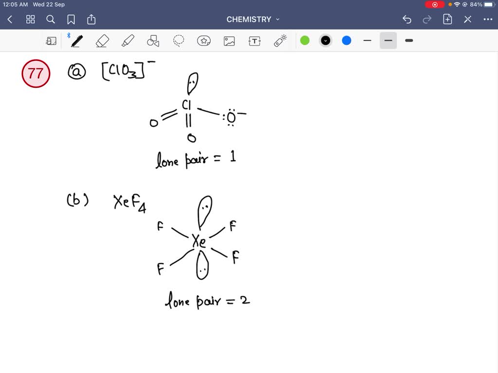 Among the following compound which one has maximum number of lone pairs ...