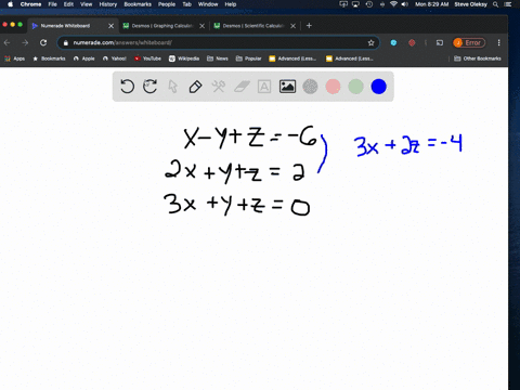 review-solving-systems-of-three-equations-in-three-unknowns-solve-beginaligned-x-yz-6-2-xyz-2-3-xyz-