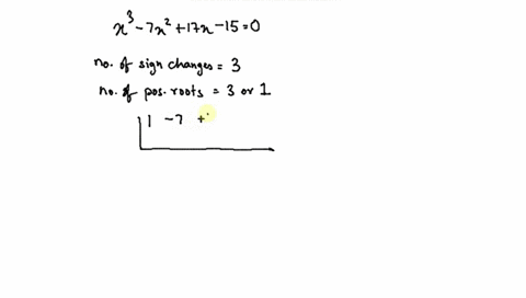 SOLVED:Use the rational root theorem, Descartes' rule of signs, and the ...