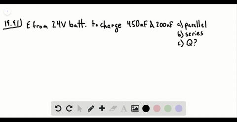 how-much-energy-must-a-24-v-battery-expend-to-charge-a-045-muf-and-a-020-muf-capacitor-fully-when-th