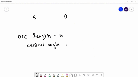 if-a-circular-arc-of-the-given-length-s-subtends-the-central-angle-theta-on-a-circle-find-the-radius