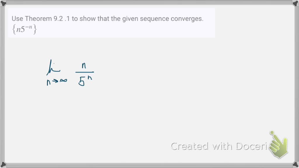 solved-prove-that-the-given-sequence-is-convergent-by-using-theorem-16-2-6-the-sequence-of