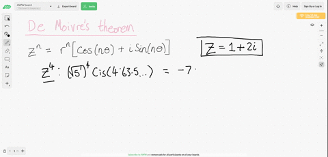 use-de-moivres-theorem-to-verify-the-solution-given-for-each-polynomial-equation-z4-4-z37-z2-6-z-100