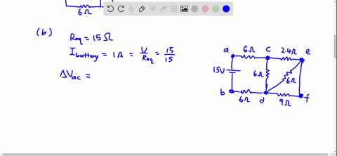 find-a-the-equivalent-resistance-of-the-circuit-in-figure-p2854-b-the-potential-difference-across-ea