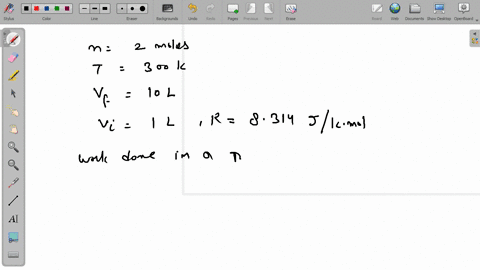 two-moles-of-an-ideal-gas-is-expanded-isothermally-and-reversibly-from-1-litre-to-10-litres-at-300-m