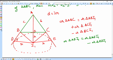 if-d_1-d_2-d_3-are-the-diameters-of-the-three-escribed-circles-of-a-triangle-a-b-c-then-d_1-d_2d_2-d