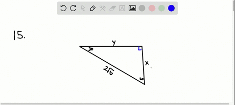 find-the-lengths-labeled-x-and-y-in-each-of-these-30circ-60circ-right-triangles-figure-cant-copy-6