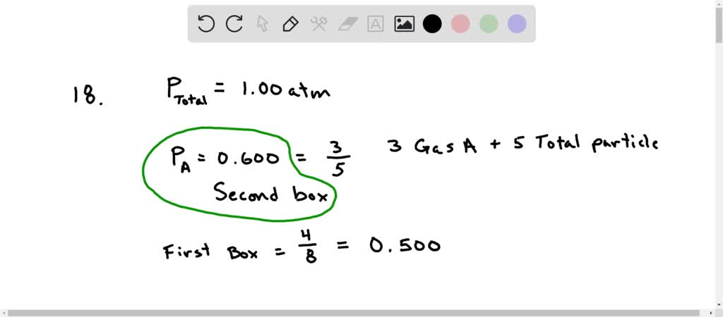 Solved Consider The Diagrams Below That Illustrate Three Mixtures Of