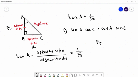 in-triangle-mathrmabc-right-angled-at-mathrmb-if-tan-mathrmafrac1sqrt3-find-the-value-of-i-sin-a-cos