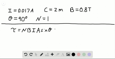 a-current-of-170-ma-is-maintained-in-a-single-circular-loop-with-a-circumference-of-200-m-a-magnetic