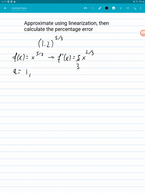 in-exercises-57-65-approximate-using-linearization-and-use-a-calculator-to-compute-the-percentage--5