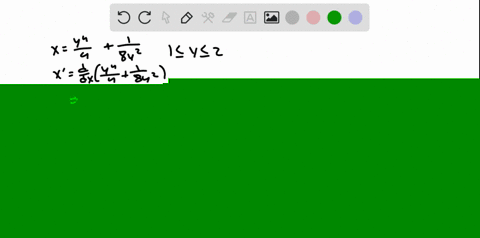find-the-arc-length-of-the-following-curves-by-integrating-with-respect-to-y-xfracy44frac18-y2-text-