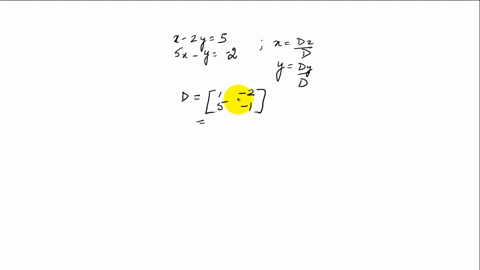use-cramers-rule-to-solve-each-system-leftbeginalignedx-2-y-5-5-x-y-2endalignedright