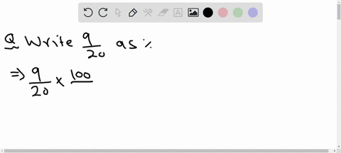 write-each-fraction-as-a-percent-see-example-14-frac920