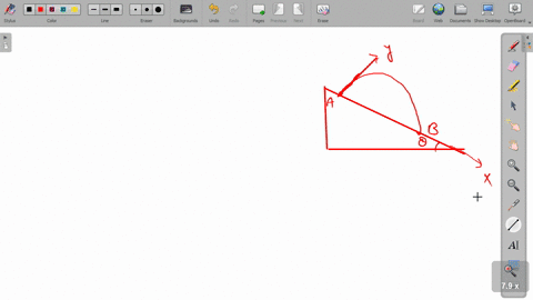 a-projectile-is-fired-with-a-velocity-u-at-right-angle-to-a-slope-which-is-inclined-at-an-angle-th-2