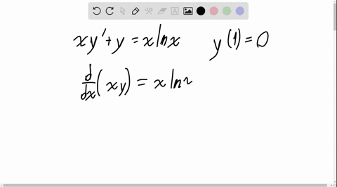 solve-the-initial-value-problem-x-yprimeyx-ln-x-quad-y10