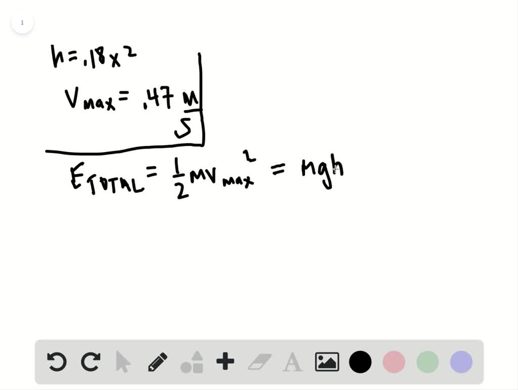 solved-a-particle-slides-back-and-forth-in-a-frictionless-bowl-whose