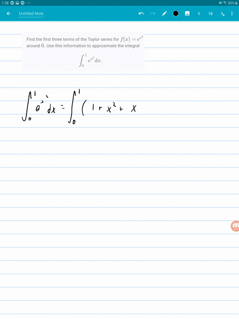 find-the-first-three-terms-of-the-taylor-series-for-fx-ex2-around-0-use-this-information-to-approx-3