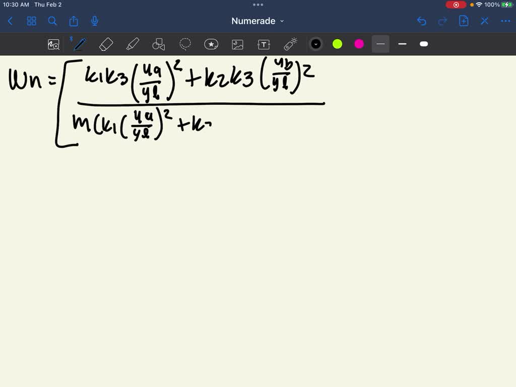SOLVEDUsing Holzer's method, find the natural frequencies and mode